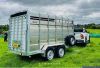 M-Tec Trailers New M-TEC 12X6 Livestock Trailer,c/w
Sheep Decks /Sheep /Cattle Gate Led
Lights .Plastic Mud.Gaurds .H /Duty Axle
Open Vents